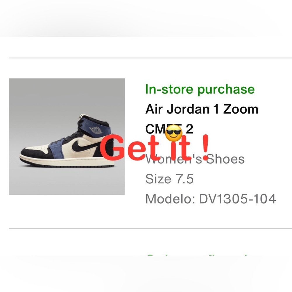 Nike Air Jordan 1 High Zoom CMFT 2 DV1305-104 Women's Shoes Size W 7.5 / M 6 - Picture 14 of 14